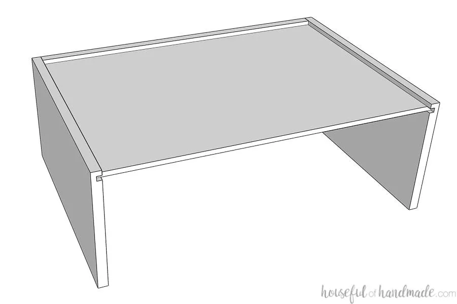 Tall Nightstand with Open Shelf — step photo 18