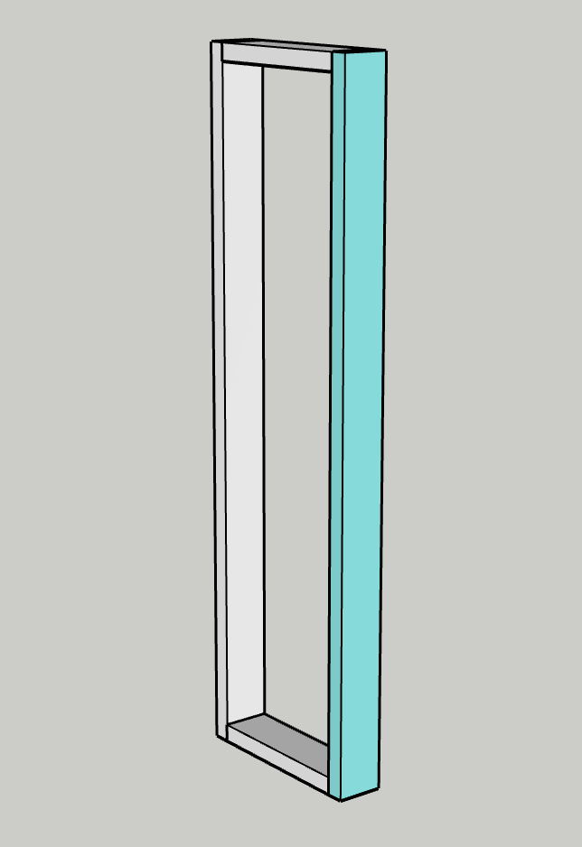 Modern towel rack for rolled towels — step photo 8
