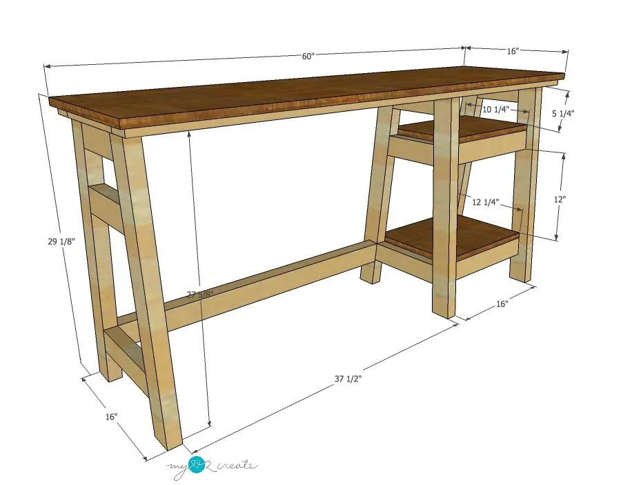 A-frame Desk — step photo 11