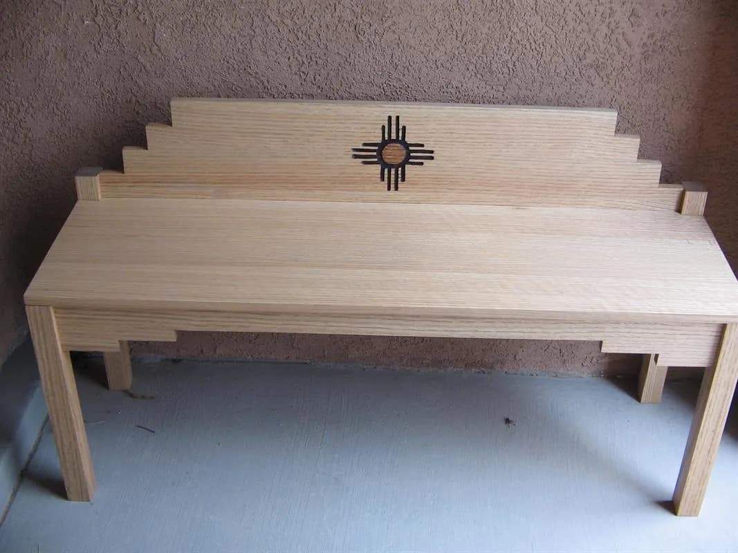 Southwestern Style Bench