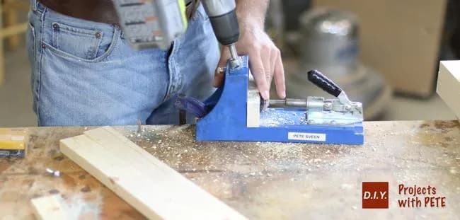 DIY Concrete and Wood Nightstand — step photo 8