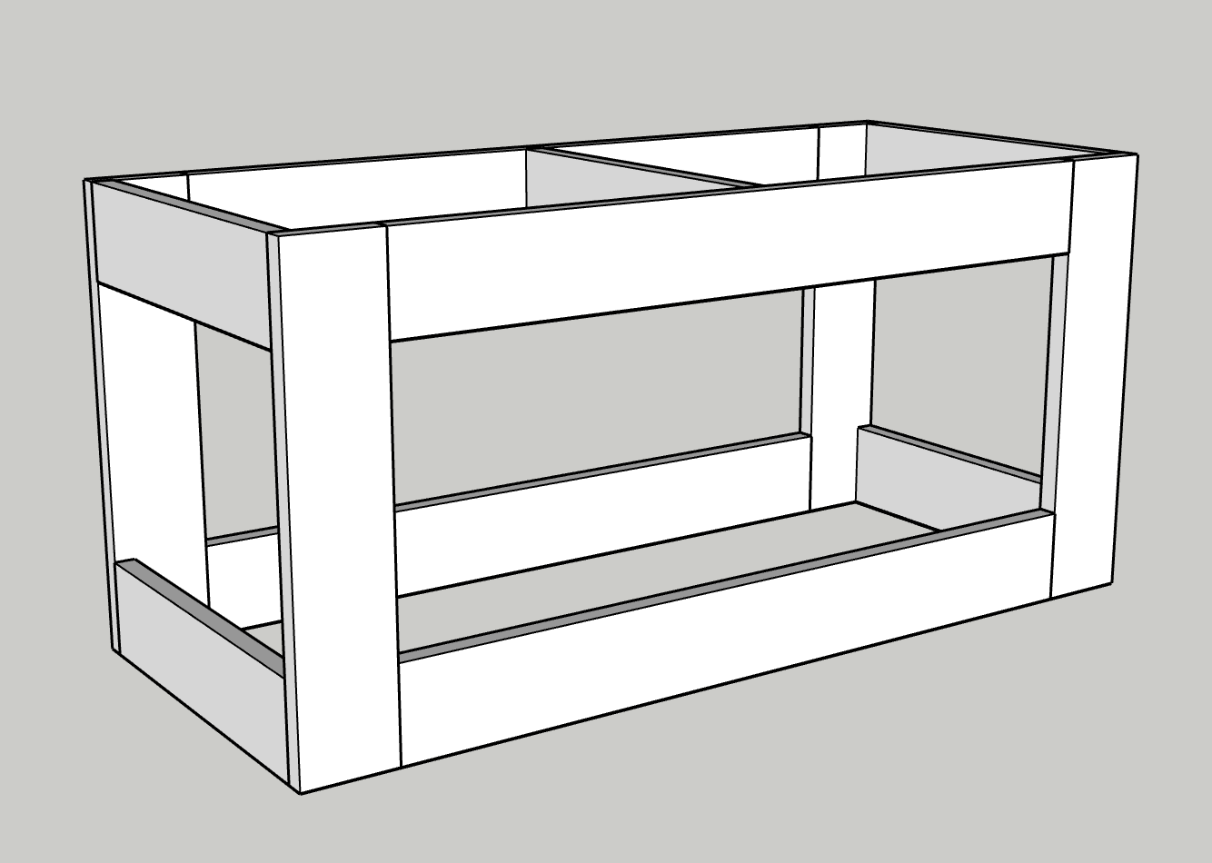 Shoe bench with storage and seat — step photo 10