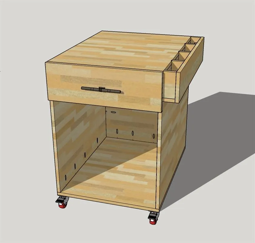 Mobile Shop Cart for Foreman / Router Table