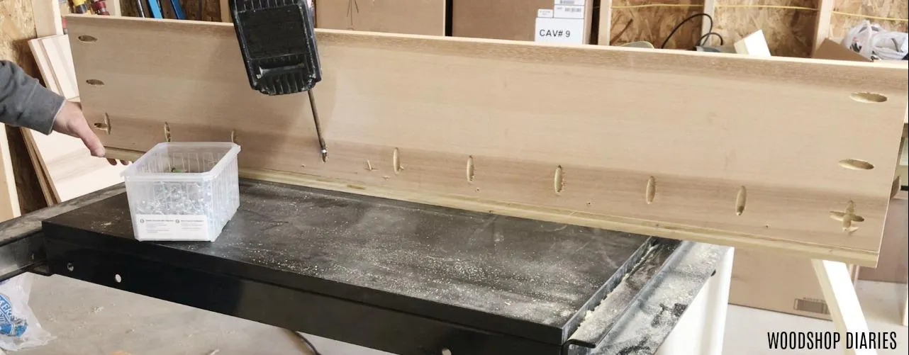 Modern Wall Shelf Stocking Holder — step photo 8