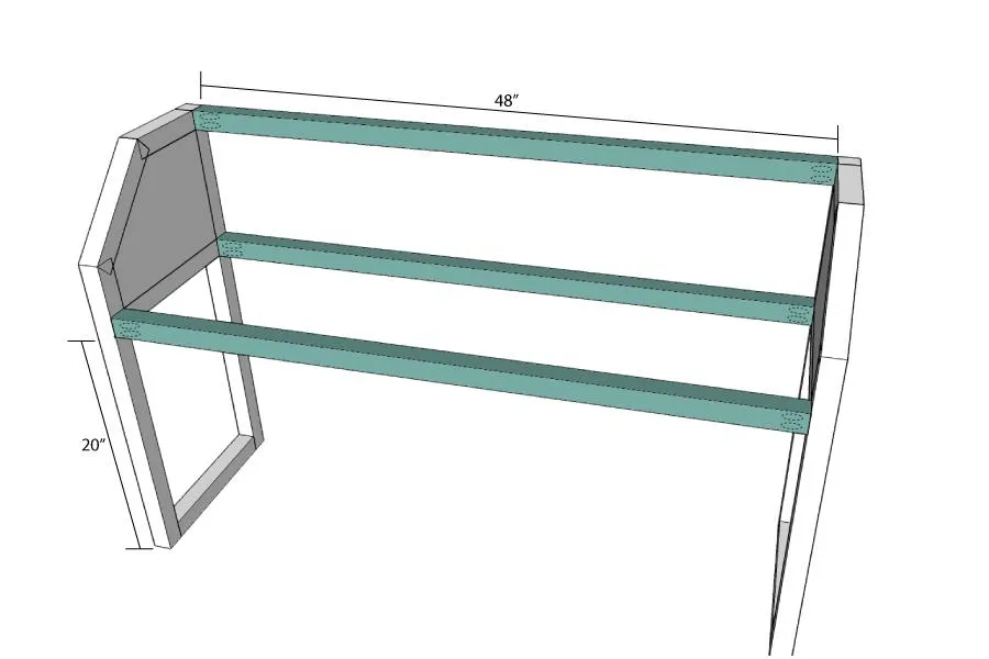 Toy Storage Console with Rolling Bins — step photo 12