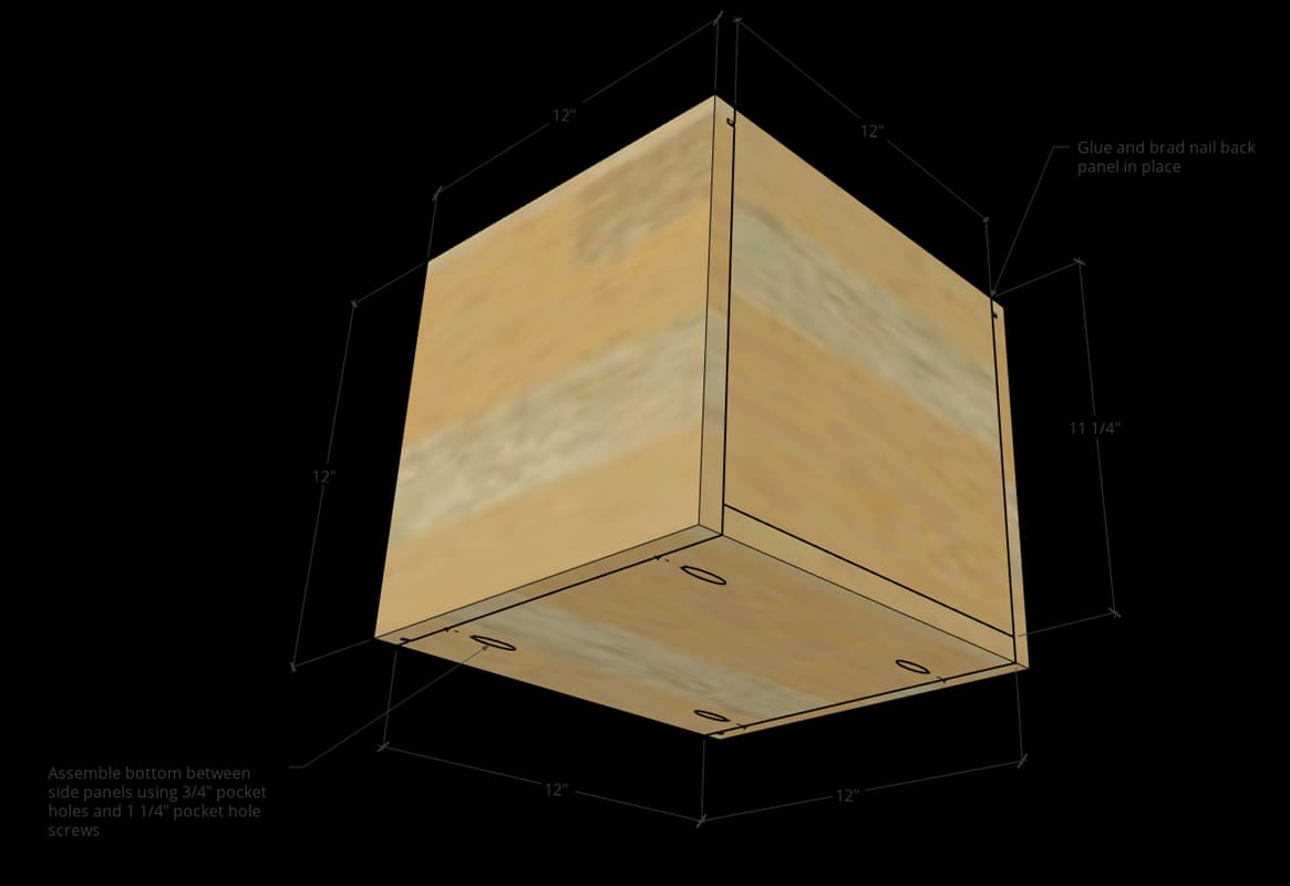 DIY Pie Carrier Display Box — step photo 13