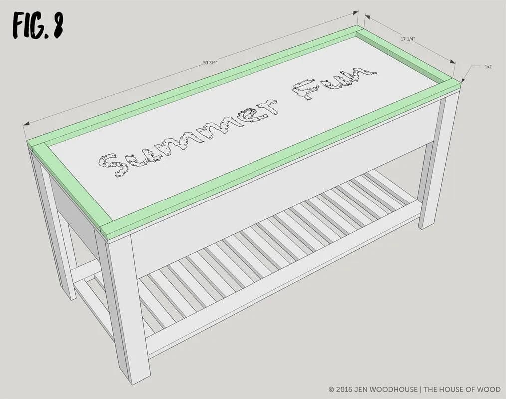 Sand & Water Play Table — step photo 12
