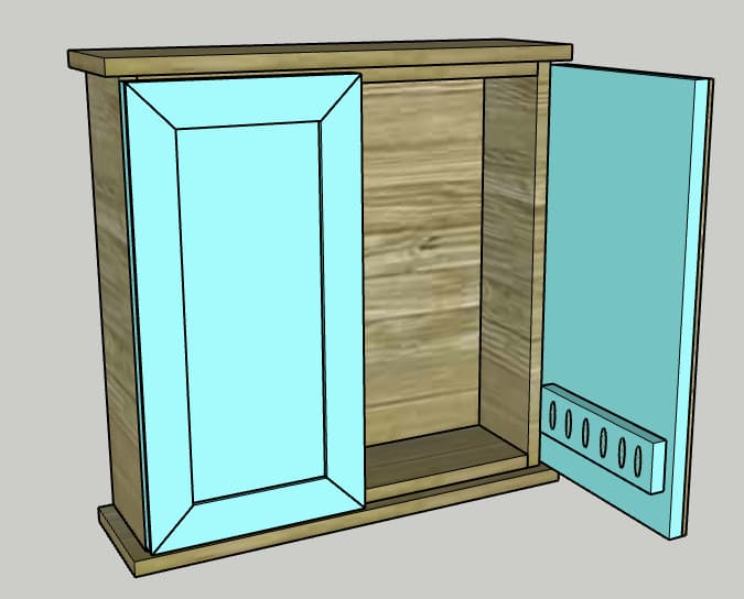 DIY Dartboard Cabinet — step photo 9