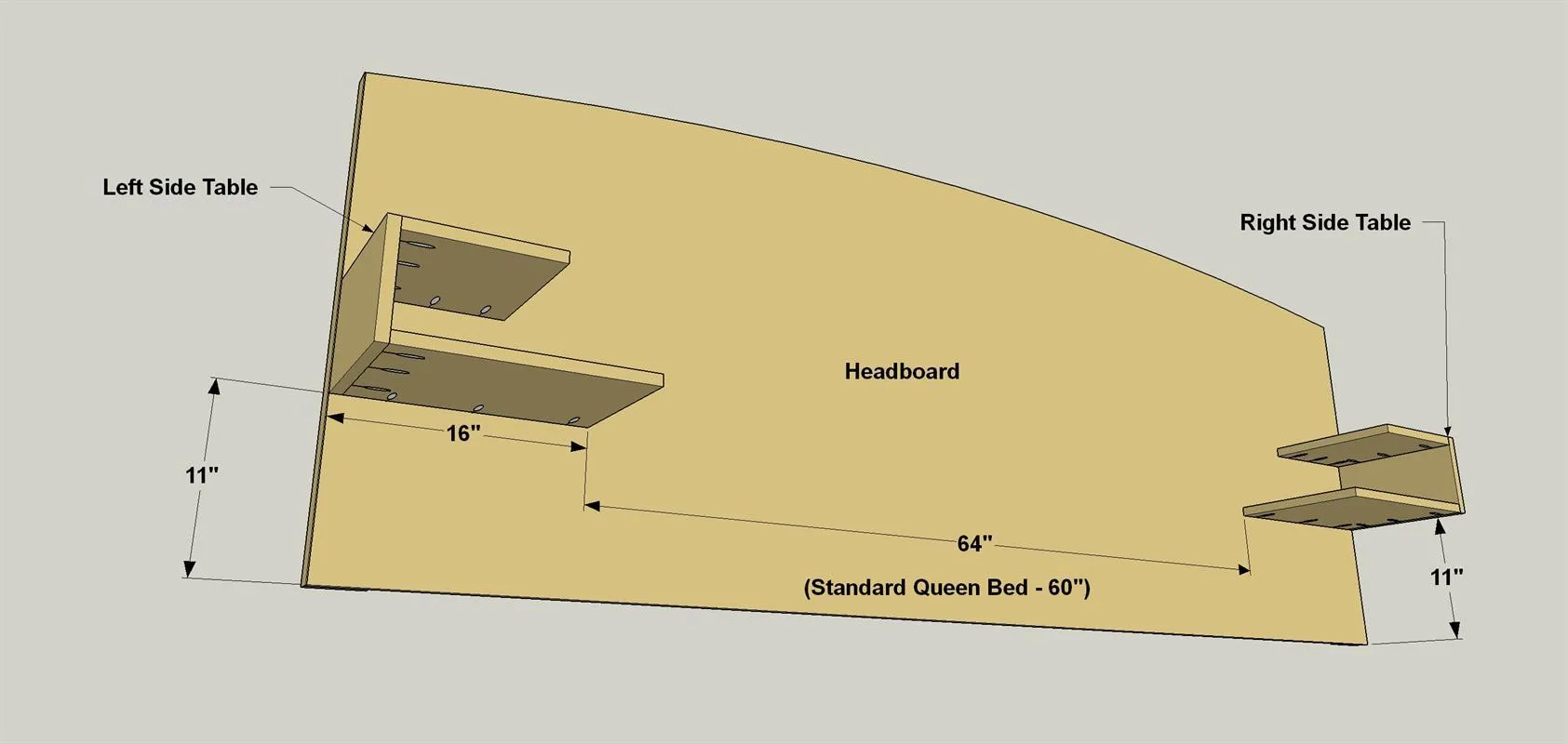 Arched-Top Headboard — step photo 13