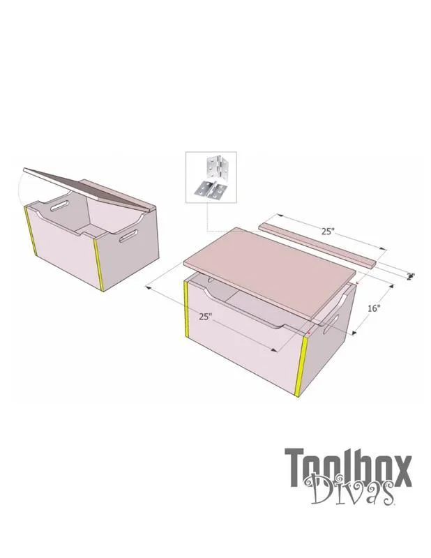 Convertible 3 in 1 Toy Chest — step photo 6