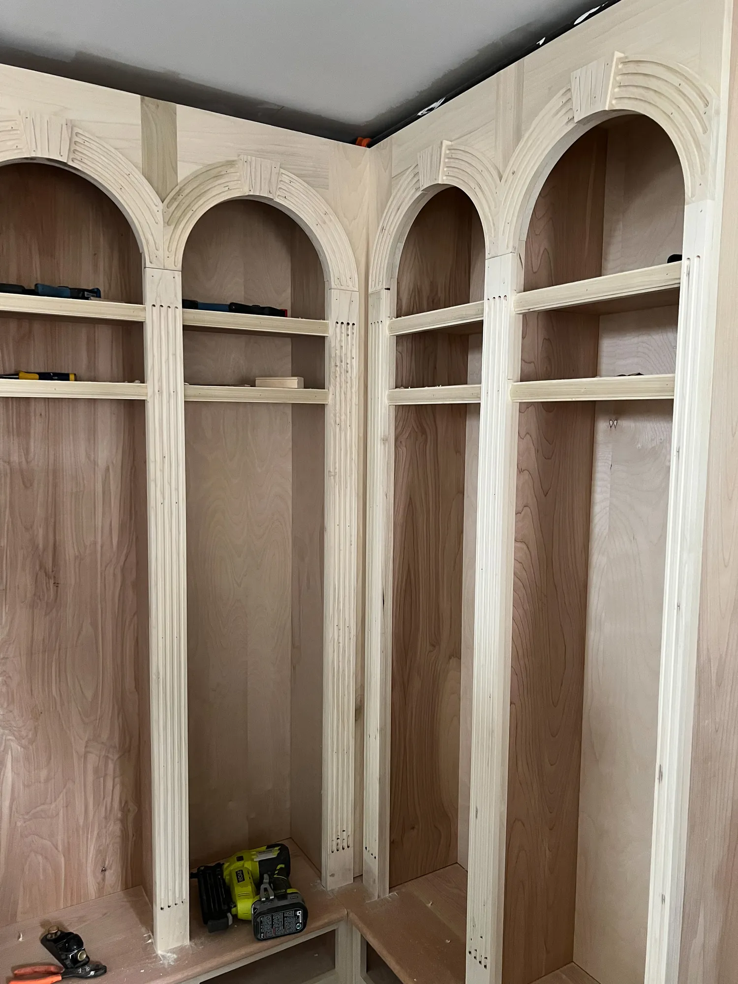 Mudroom Lockers – with CHARACTER! — step photo 17