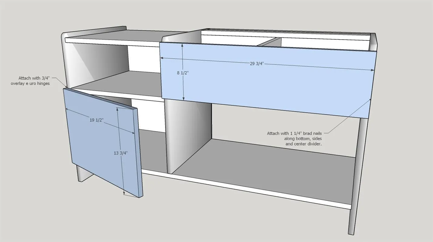 Record Player Cabinet — step photo 14