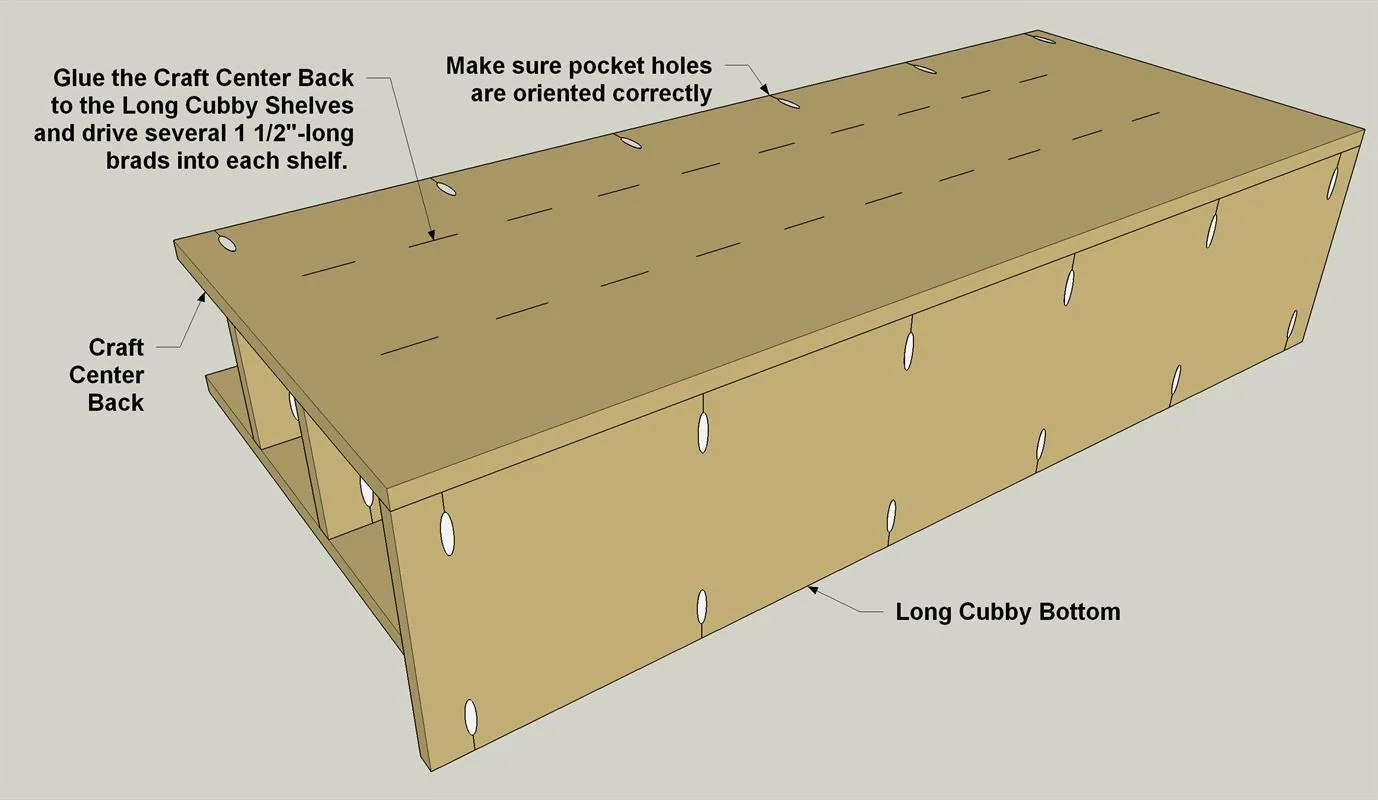 Expandable Craft Table — step photo 11