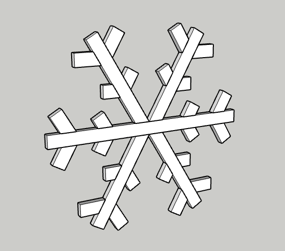 DIY Wooden Snowflake — step photo 9