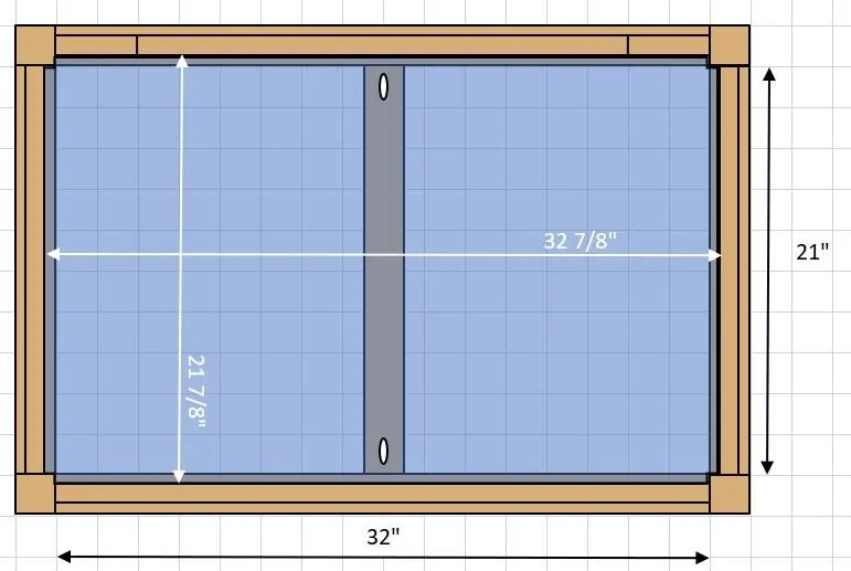 Dog bed frame — step photo 13