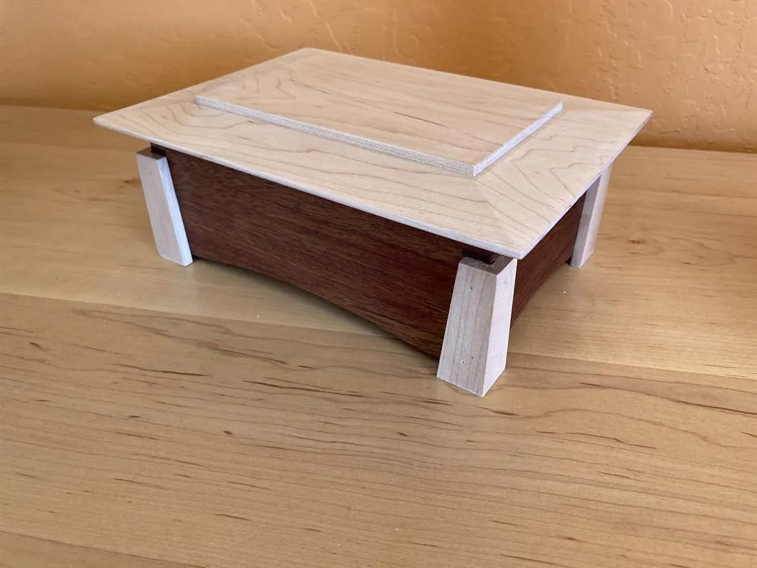 Curio Box – In the Prairie School Design Style — step photo 19