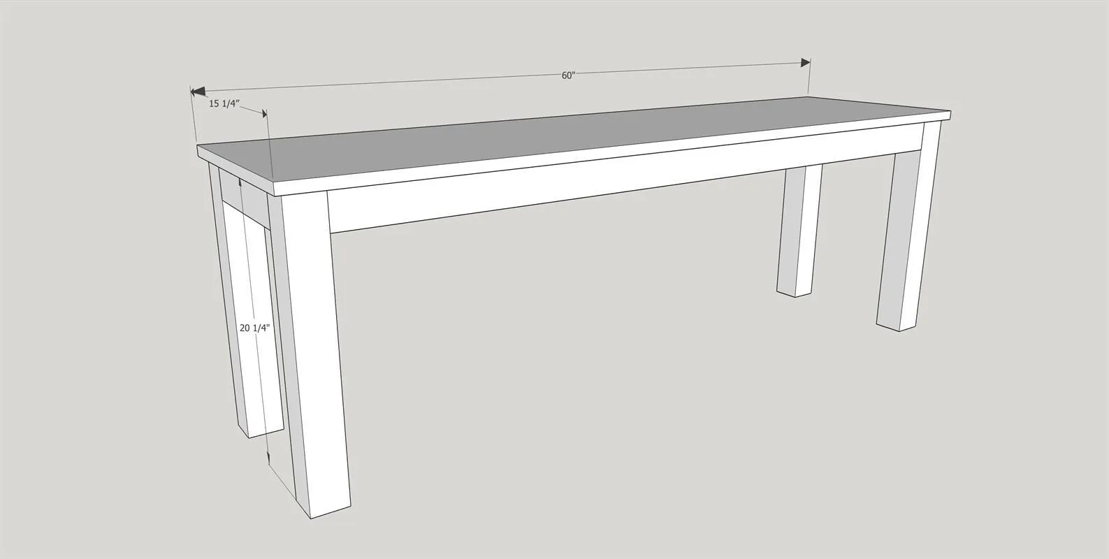 Simple Kids Craft Table — step photo 13