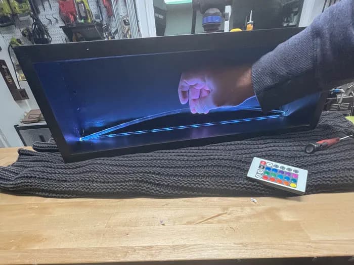 LED Floating Shelves — step photo 17