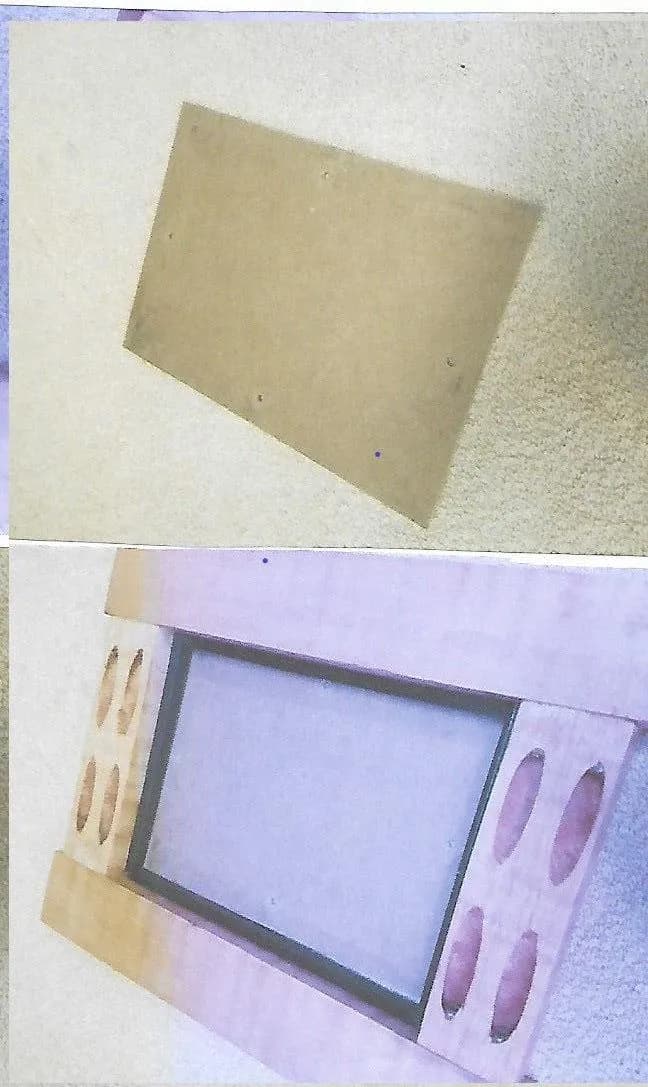WALL HUNG PHOTO FRAME — step photo 9