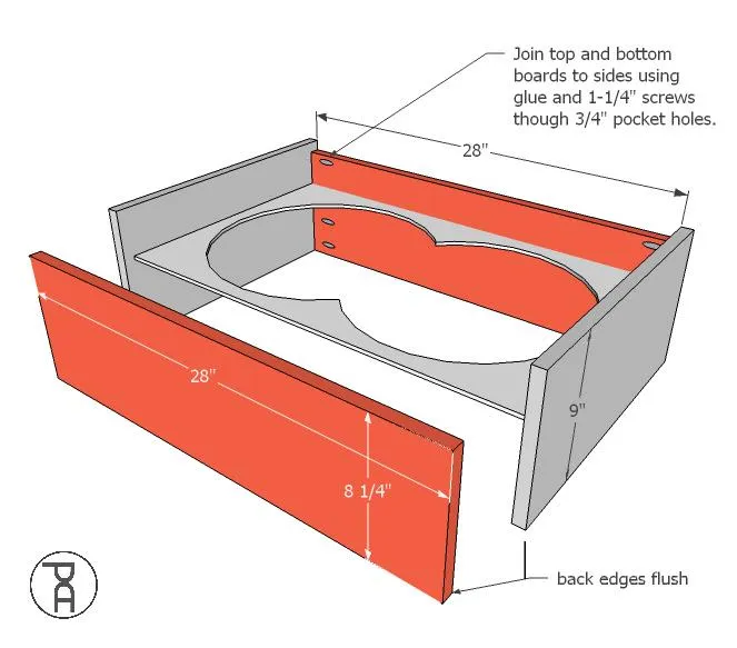 Rolling Mirror Bathroom Wall Cabinet — step photo 11