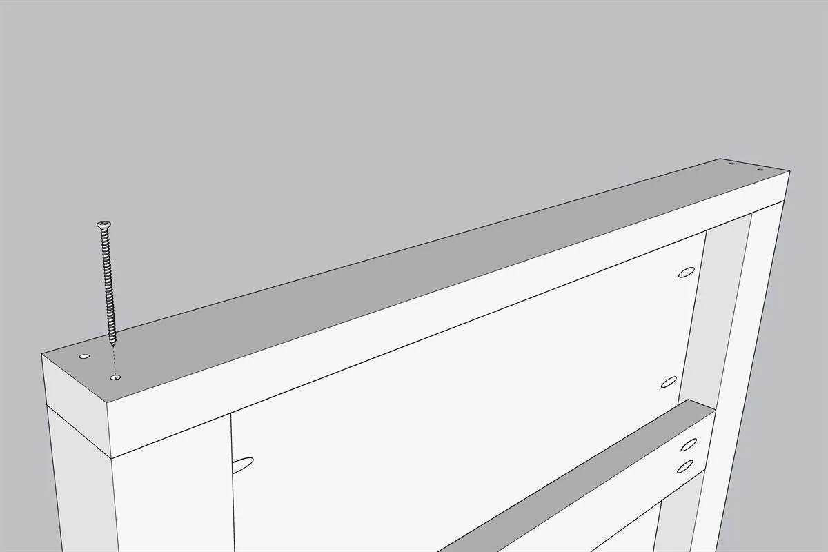 Twin Bed with Storage — step photo 11