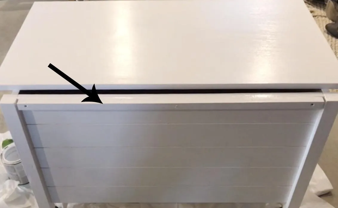Simple DIY Toy Box with Faux Slats — step photo 13