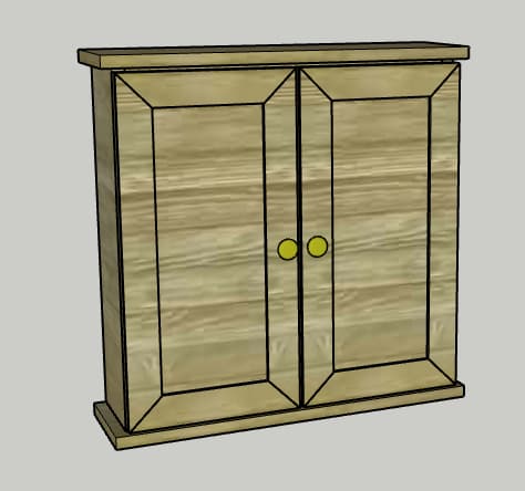 DIY Dartboard Cabinet — step photo 10