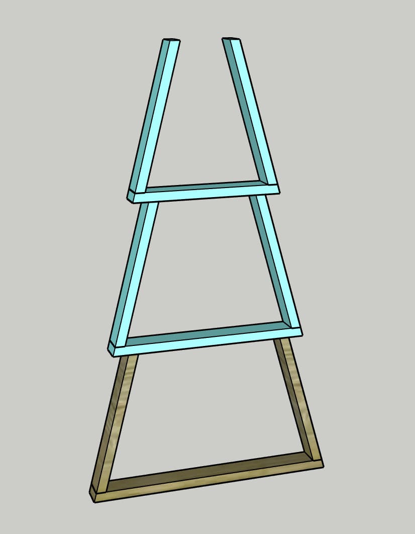 Wall-Mounted Christmas Tree Display — step photo 6