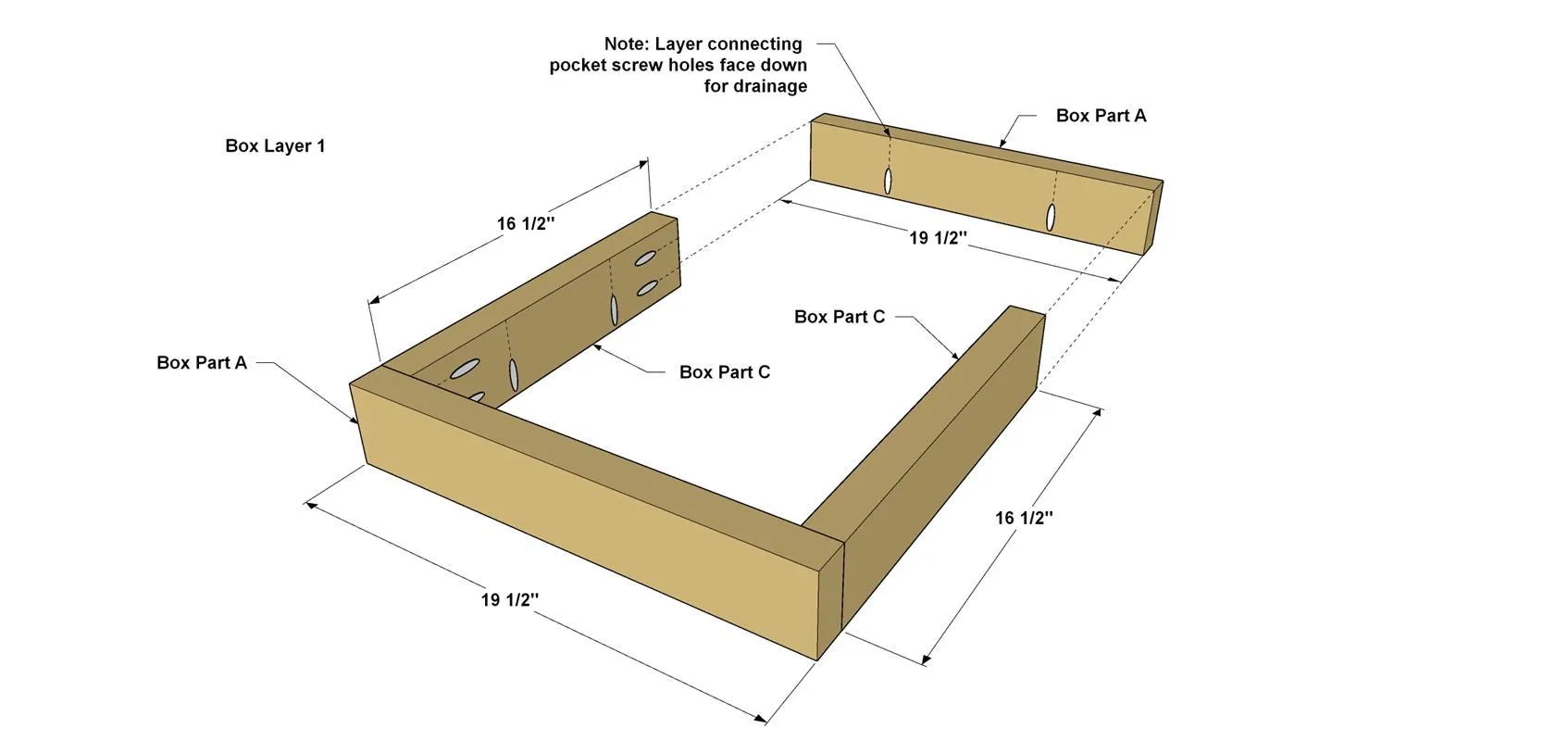 Modern Outdoor Bench — step photo 3