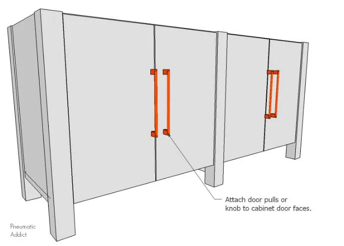 Modern Double Bathroom Vanity — step photo 13