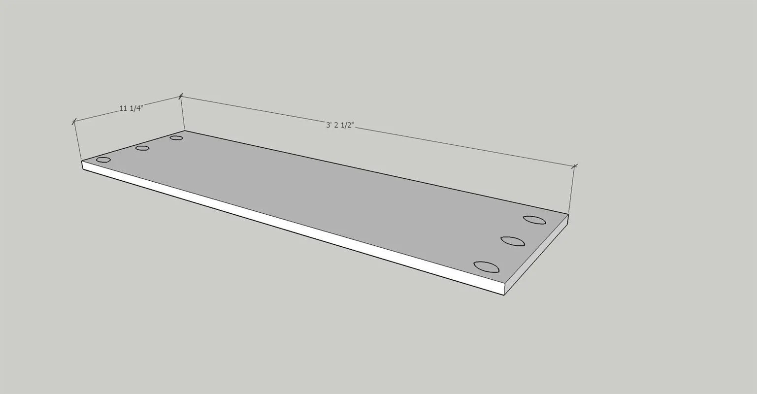 Simple shoe storage rack — step photo 2