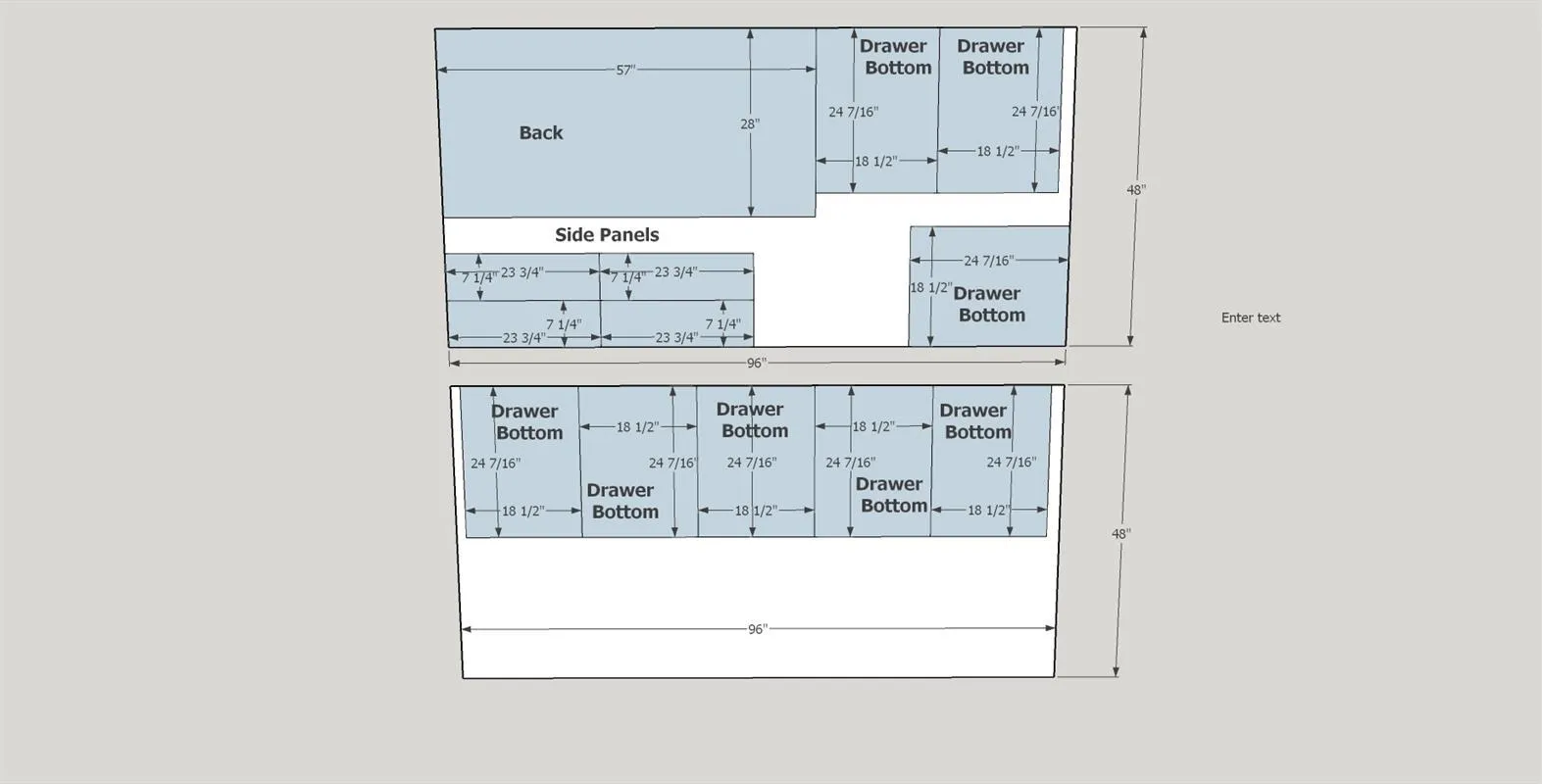 Craftsman Style Eight Drawer Dresser — step photo 7