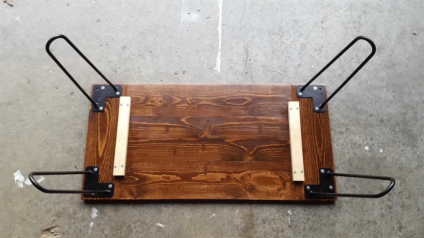 Rustic Industrial Coffee Table — step photo 5