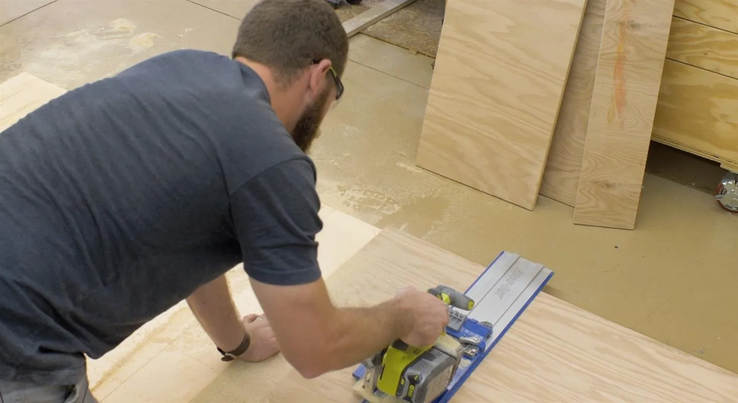 Plywood Chair Set — step photo 6