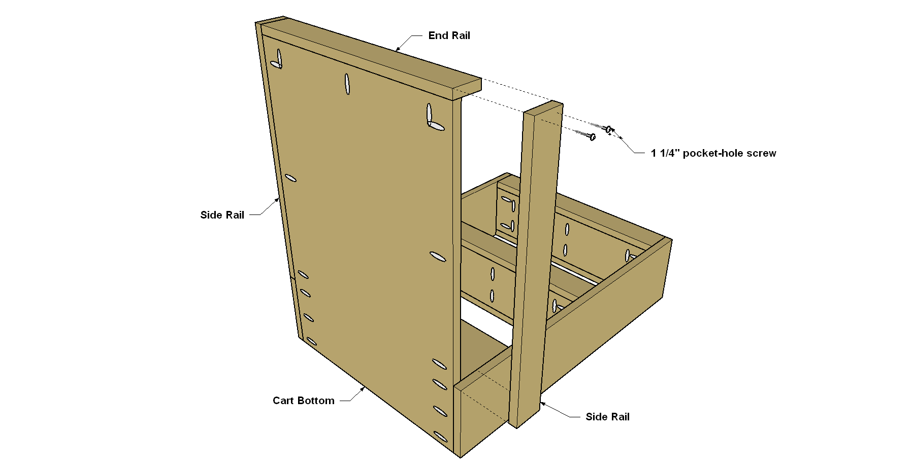 Shop Vacuum Cart with Onboard Storage — step photo 13