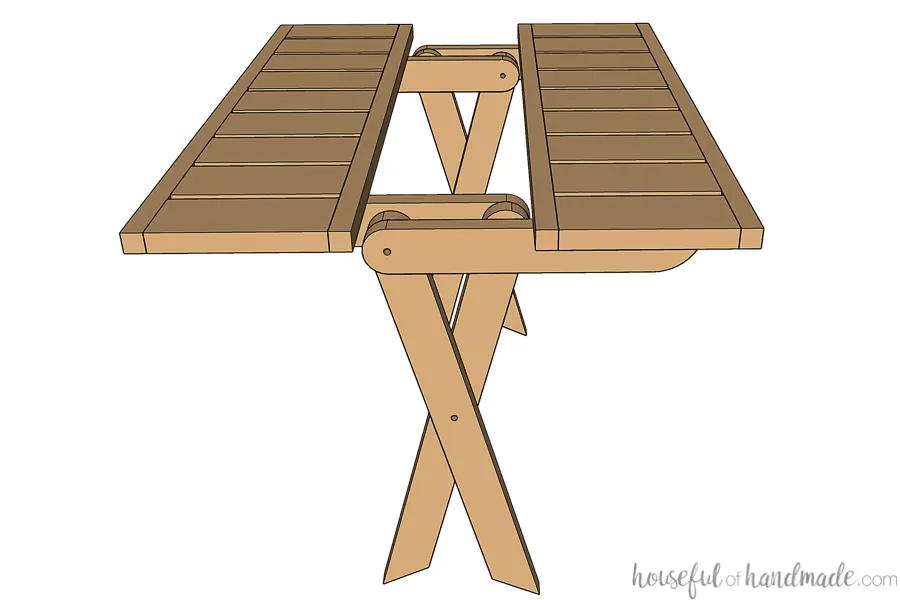 Folding Picnic Table — step photo 11