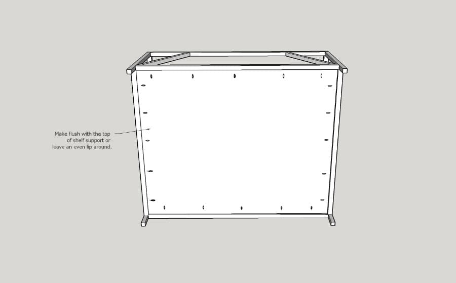 Modern Farmhouse Square Coffee Table — step photo 7