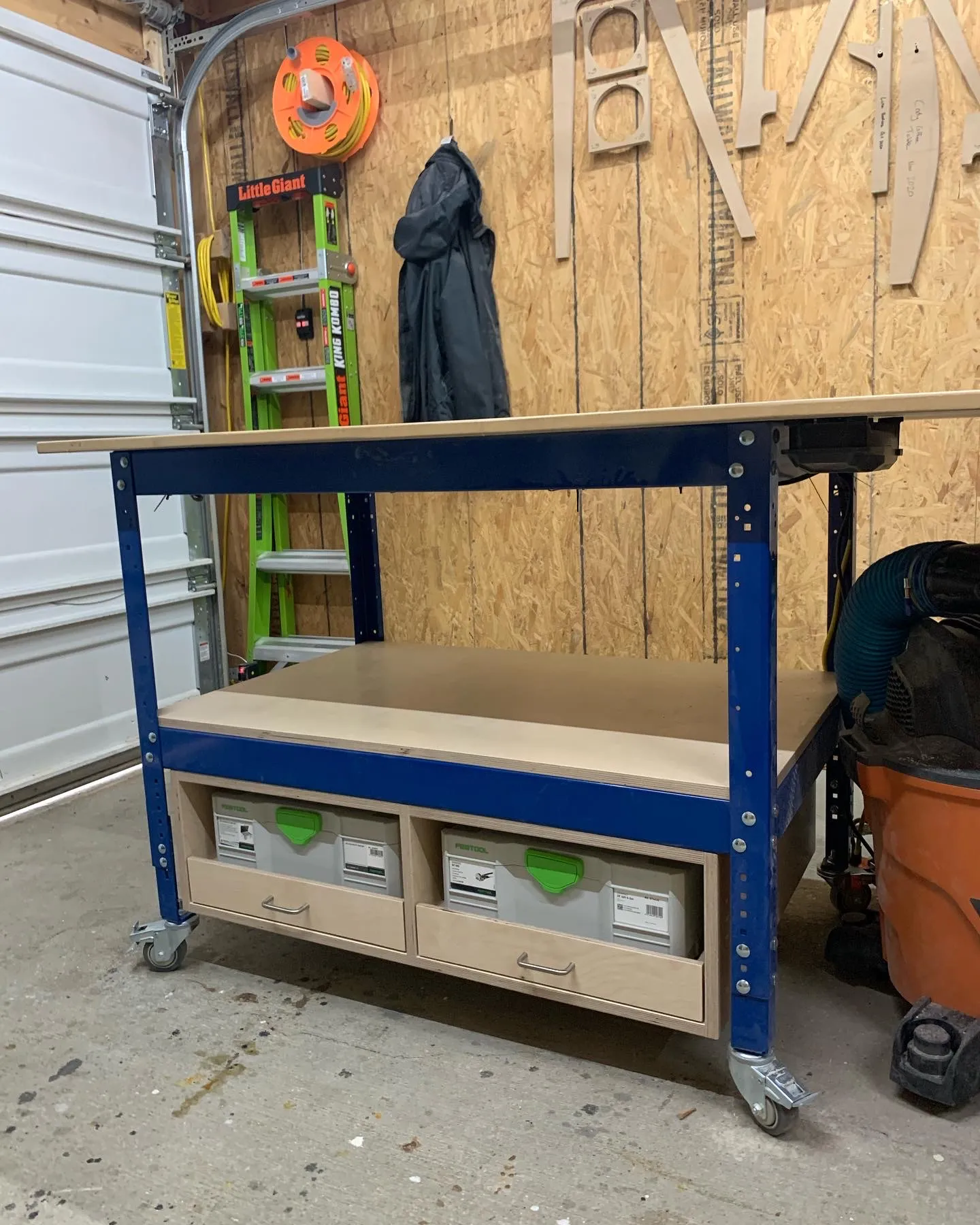 Under Workbench Storage