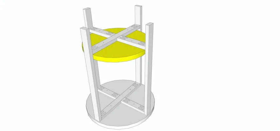 Simple Round Side Table — step photo 5