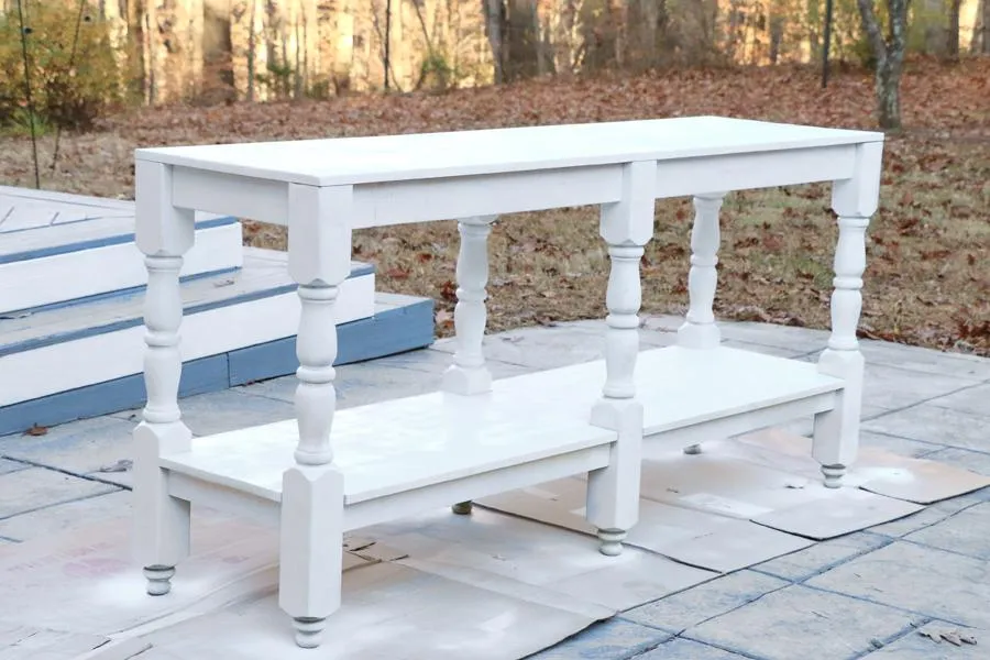 Rustic DIY Buffet — step photo 14