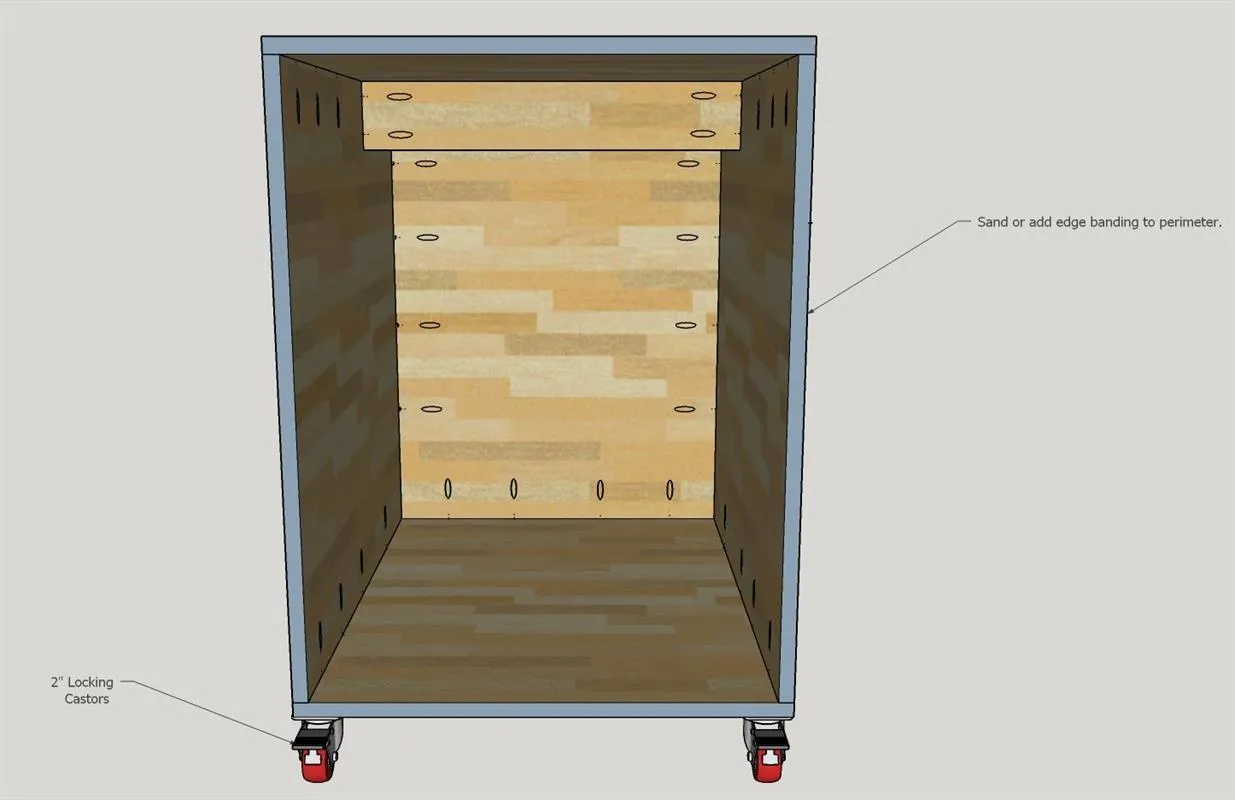 Mobile Shop Cart for Foreman / Router Table — step photo 7