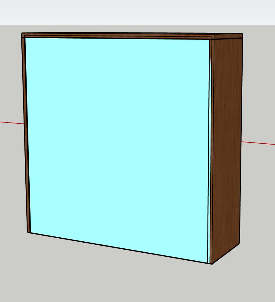 Traditional Bookshelf with Modern Legs — step photo 5