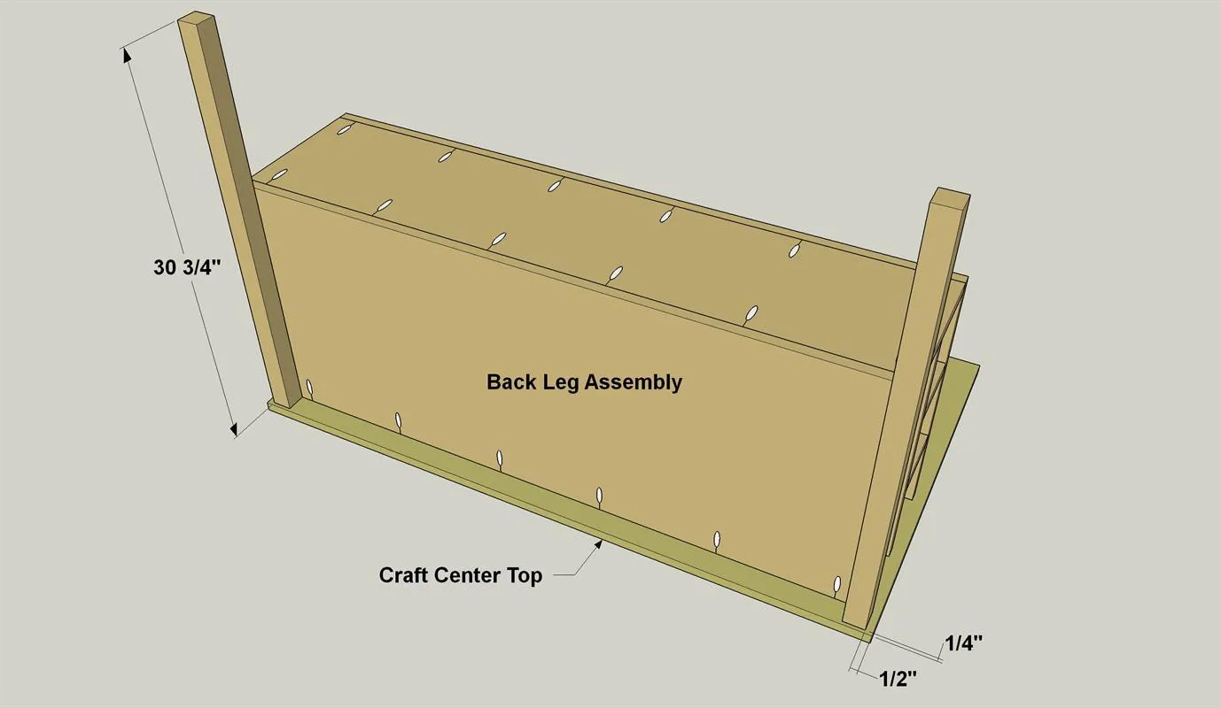 Expandable Craft Table — step photo 22