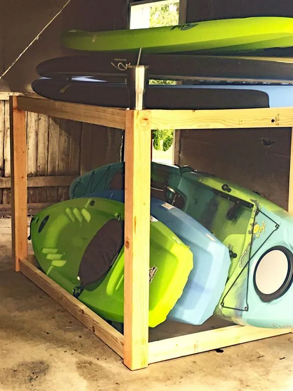 Simple Kayak/SUP Storage Rack — step photo 5