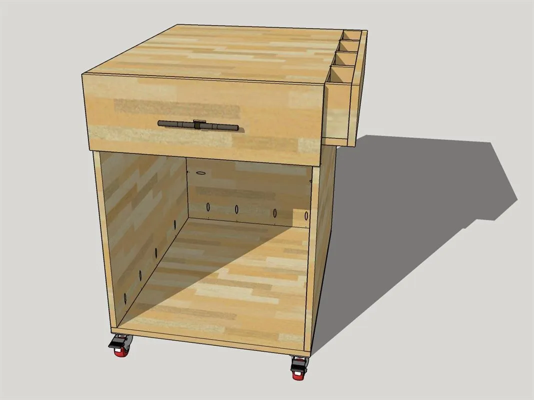 Mobile Shop Cart for Foreman / Router Table — step photo 12