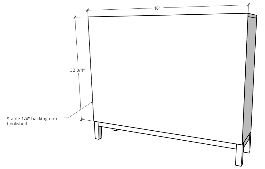 One Sheet Plywood Bookshelf — step photo 12