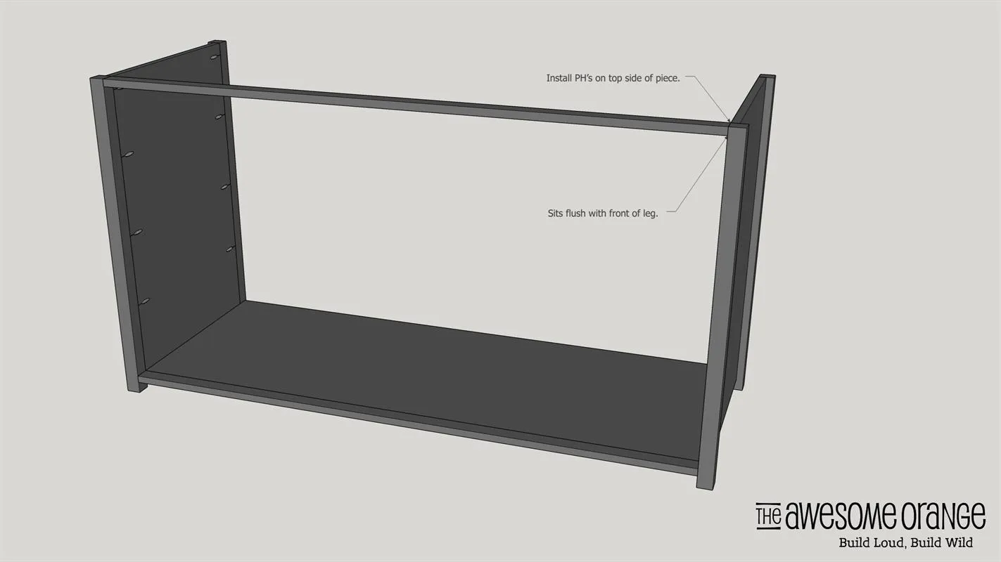 Window Pane Buffet – That Holds A Mini Fridge! — step photo 7