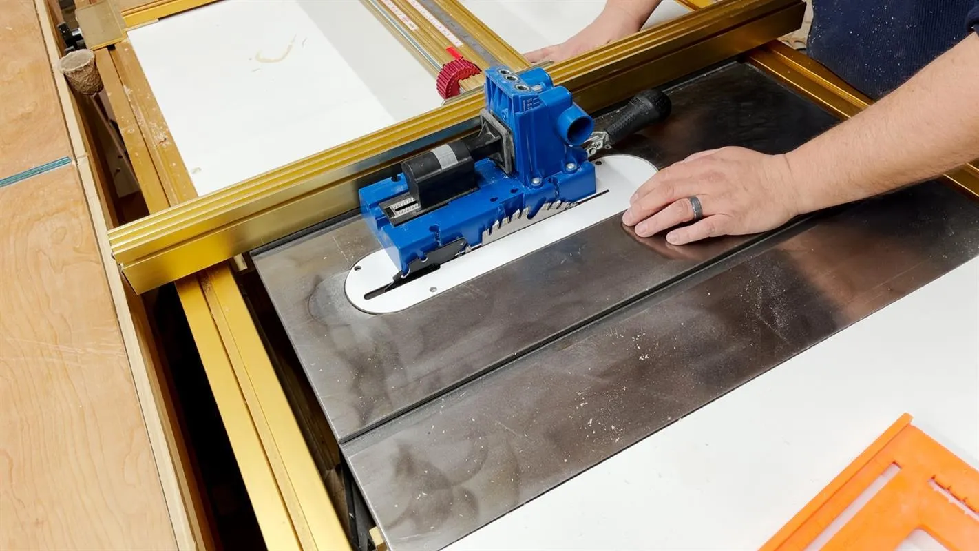Kreg K5 Storage Cabinet with T-Track Clamps — step photo 9