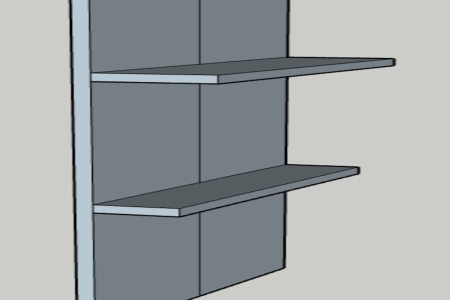 Shallow Wall Shelf — step photo 6