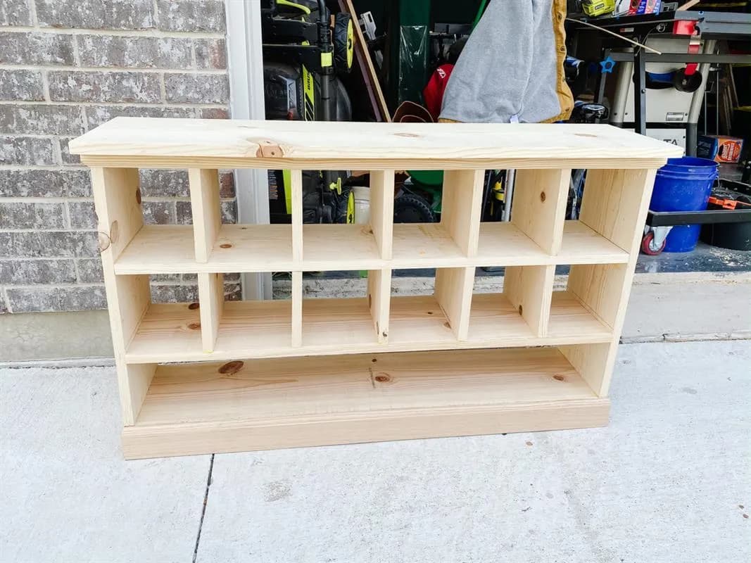 How To Build a Shoe Shelf – DIY Shoe Shelf Plan — step photo 8